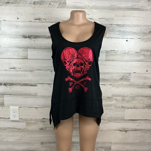 Disney Cruise Lines Pirates of the Caribbean Trapeze Cut Tank Top Size Large - Picture 10 of 10